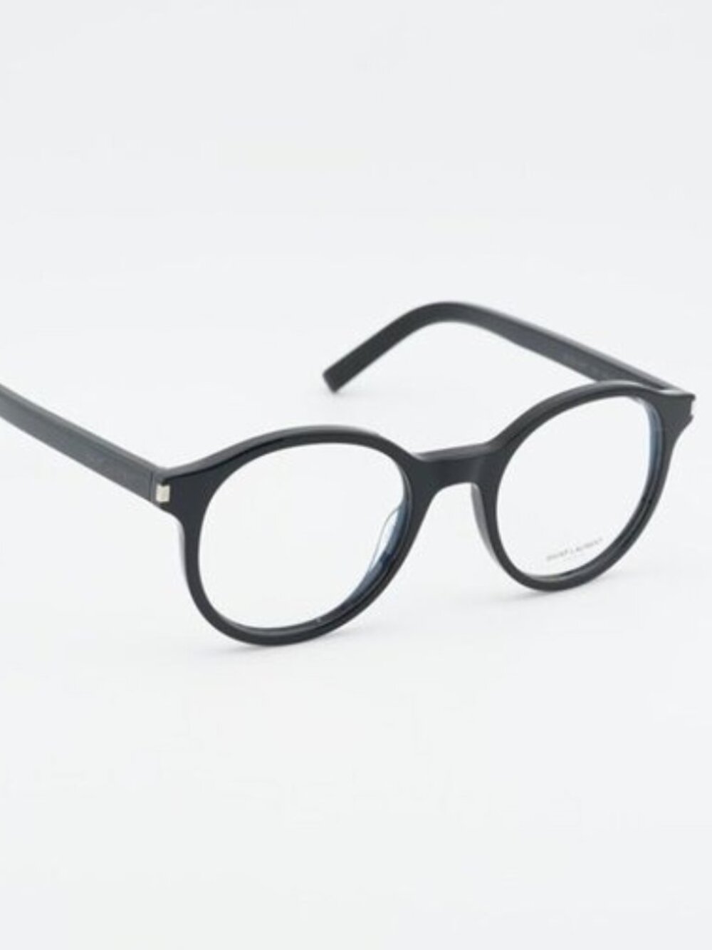 Saint Laurent SL521OPT 001 Eyeglasses Black 50mm Round Frame